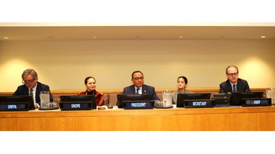 Ambassador Muhith elected President of Executive Board of UNDP, UNFPA, UNOPS