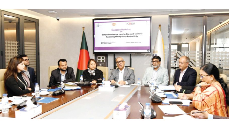 BGMEA to work with Helen Keller for providing eye care services to RMG workers