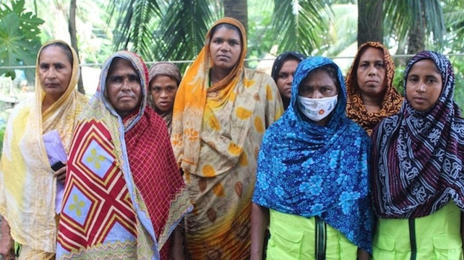 Coastal women build up their strength on joint cultivation