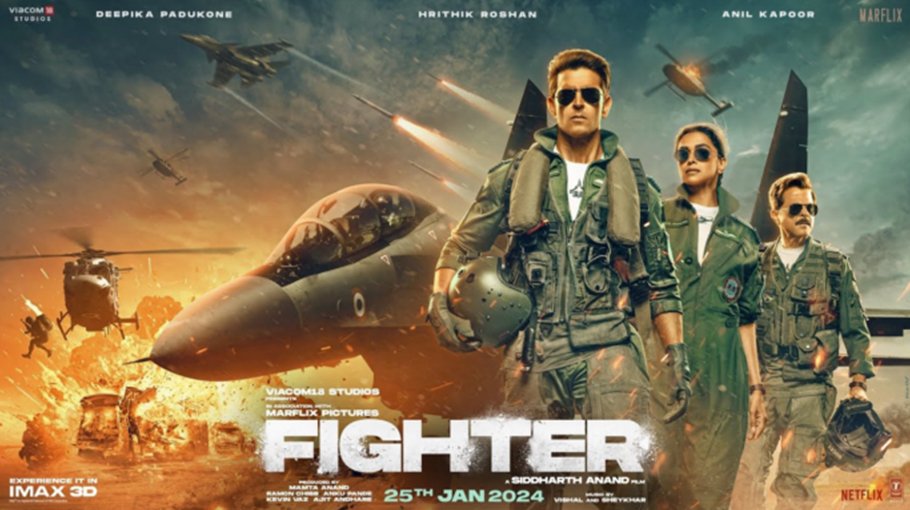 Hrithik Roshan, Deepika Padukone starrer 'Fighter' trailer out
