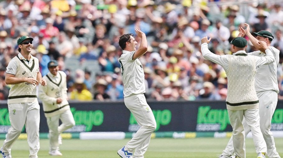 Aussies lead day one