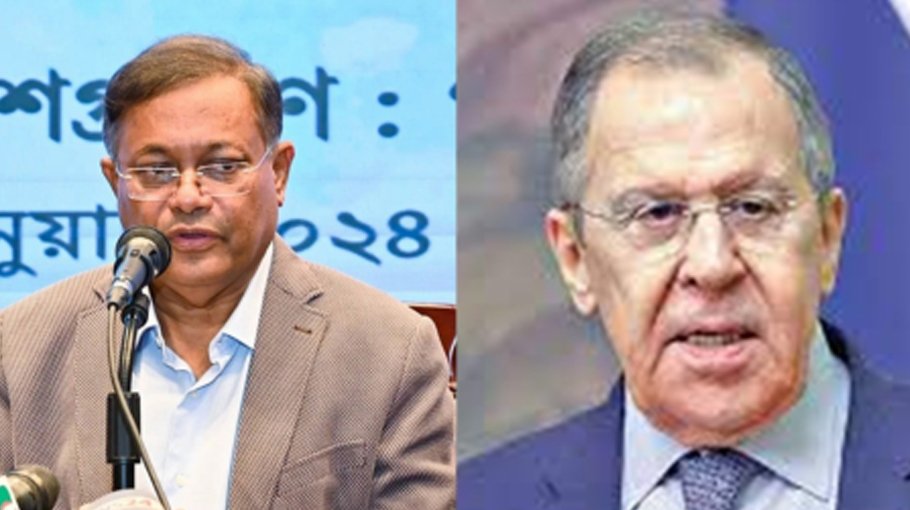 Lavrov to Hasan Mahmud: Russia-Bangladesh  ties based on solid  foundation of friendship