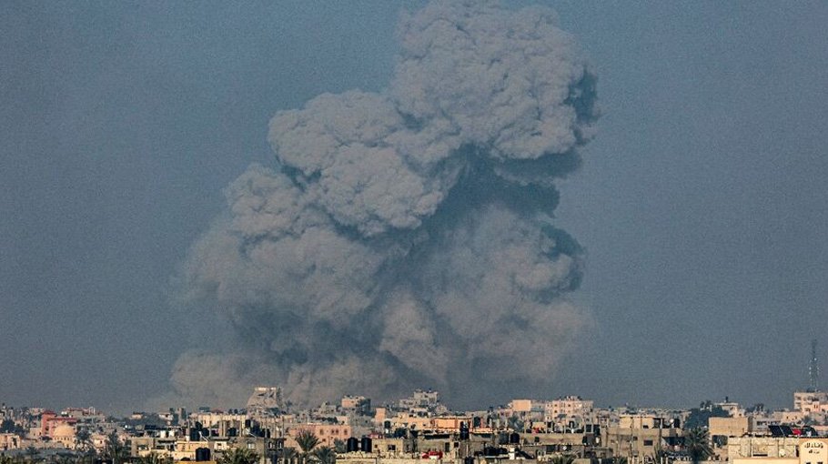 Israel bombards Gaza’s south as leaders discuss post-war future