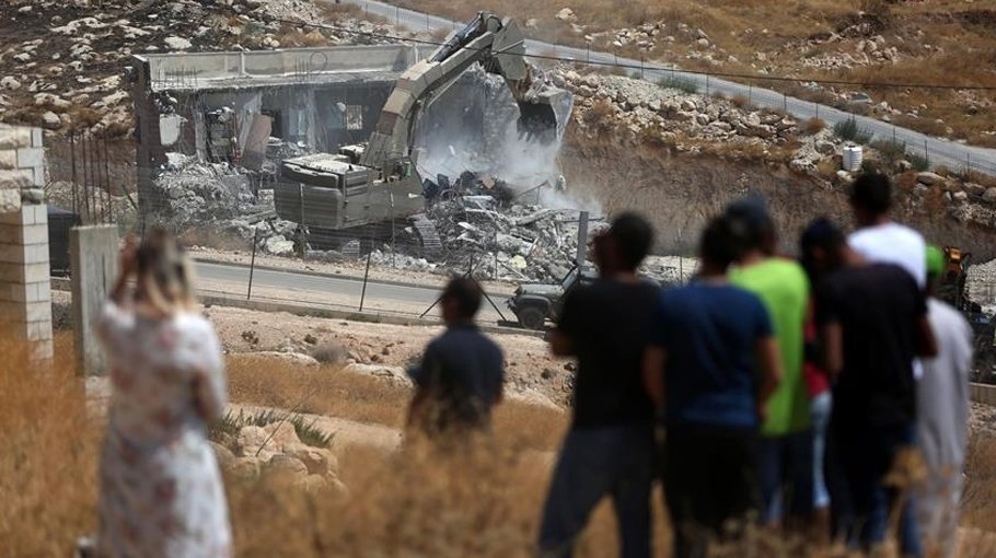 Israel troops demolish Palestinian home in West Bank