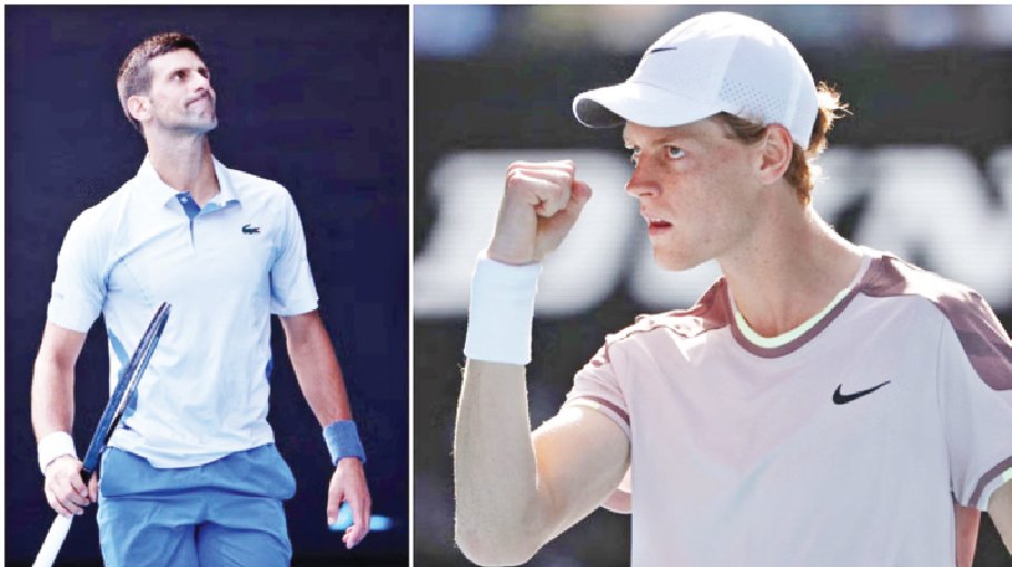 Sinner ends Djokovic’s reign to reach final 