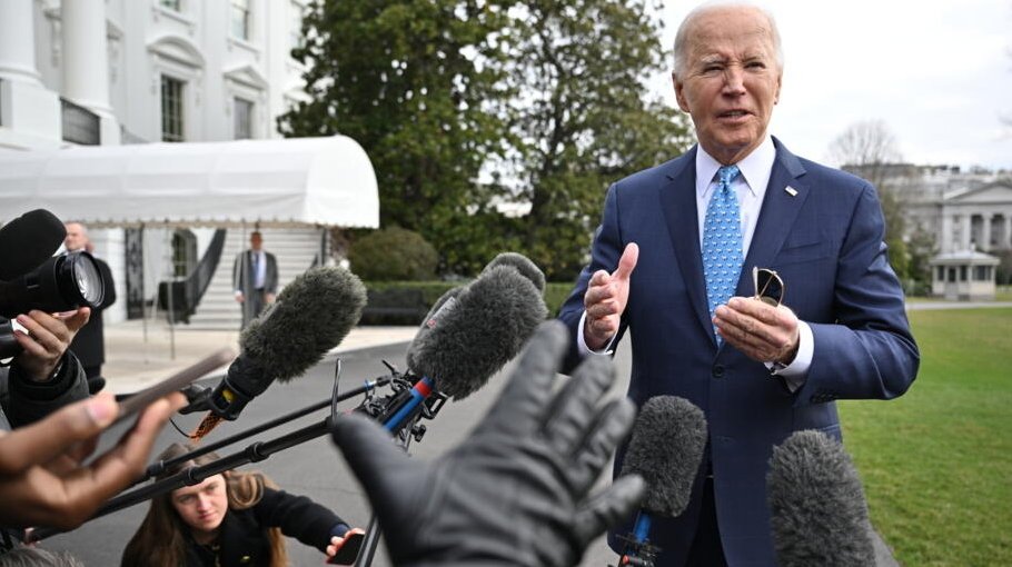 Biden says he’s decided response to Jordan strike