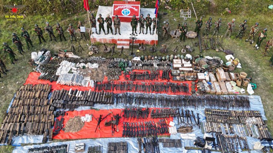 Arakan Army seizes two Myanmar junta bases