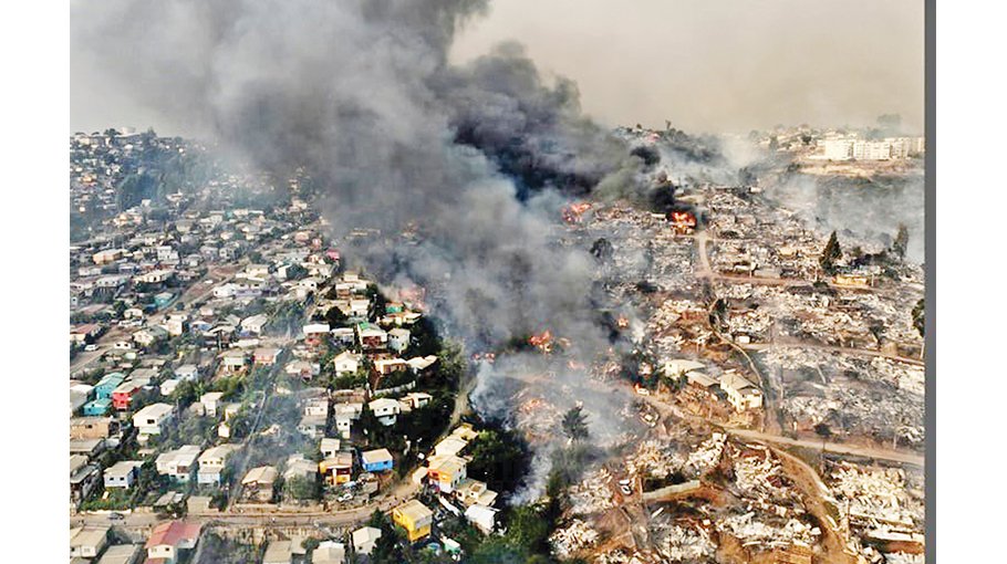 Chile mourns 123 killed in bushfire