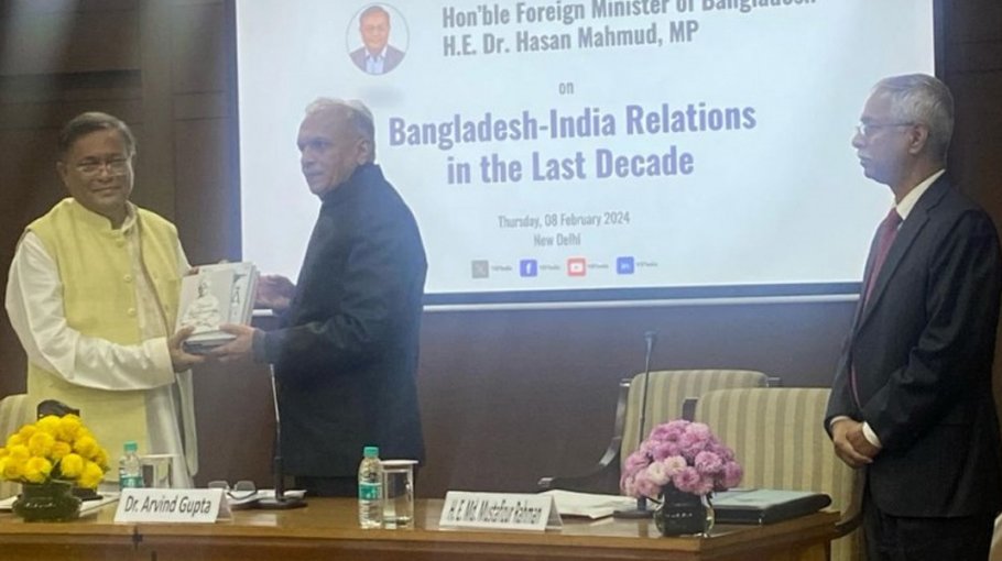 India stood by Bangladesh for holding fair polls: Hasan 