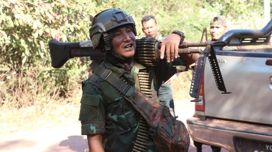 Sporadic gunfire across Myanmar frontier continues