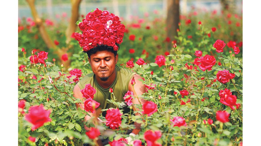 Flower business booming