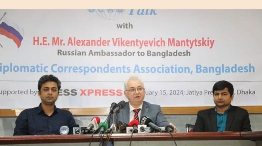 Dhaka-Moscow ties strong both politically, economically: Russian Envoy