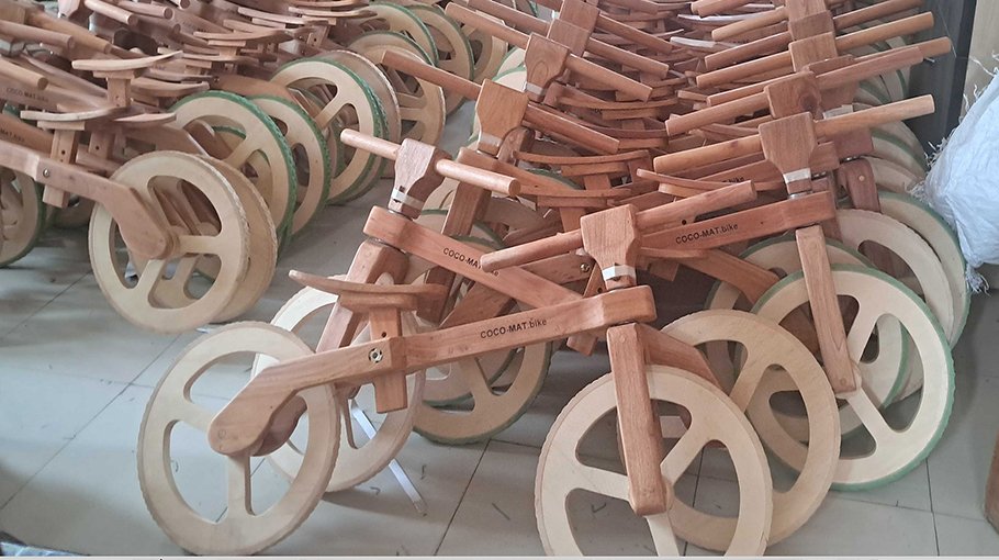 Prospects for wooden bicycle export bright