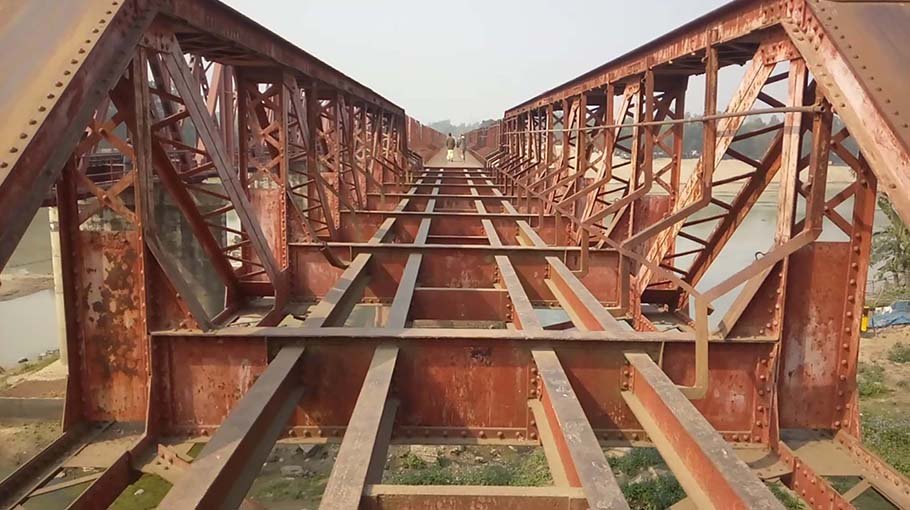 Reshape of abandoned bridge on Punorvoba  can benefit people