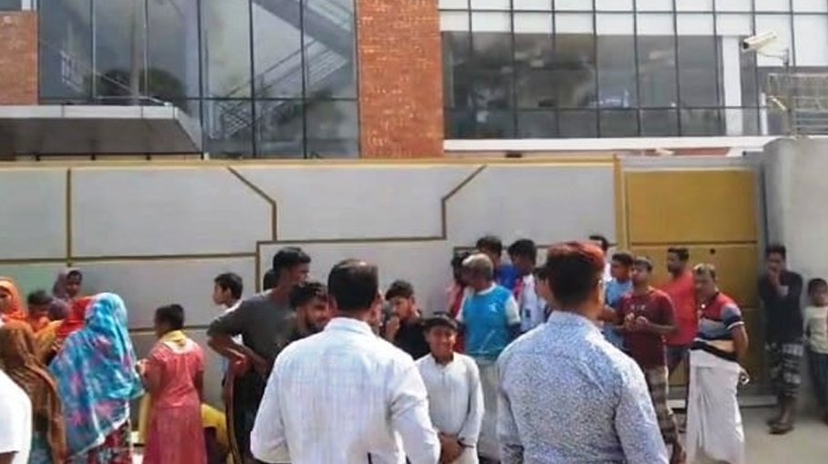 One killed, eight hurt in Gazipur   factory fire