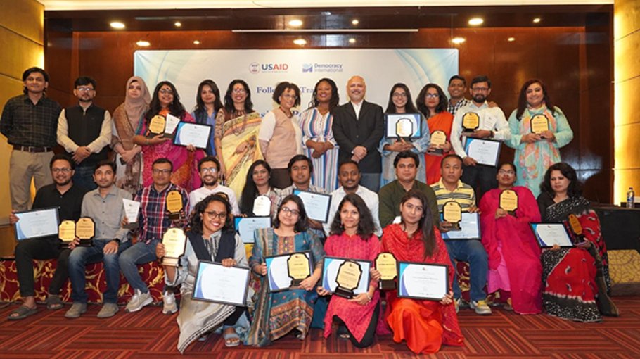 4 Dhaka journos get Democracy International Awards