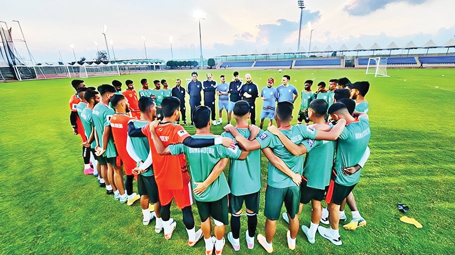 Booters begin practice in KSA 