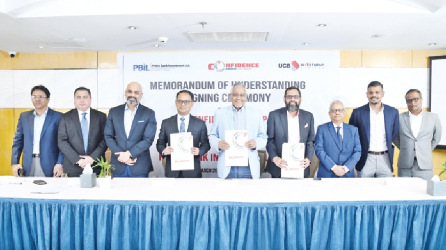 Confidence Group, UCB Investment, Prime Bank Investment forge  strategic alliance 