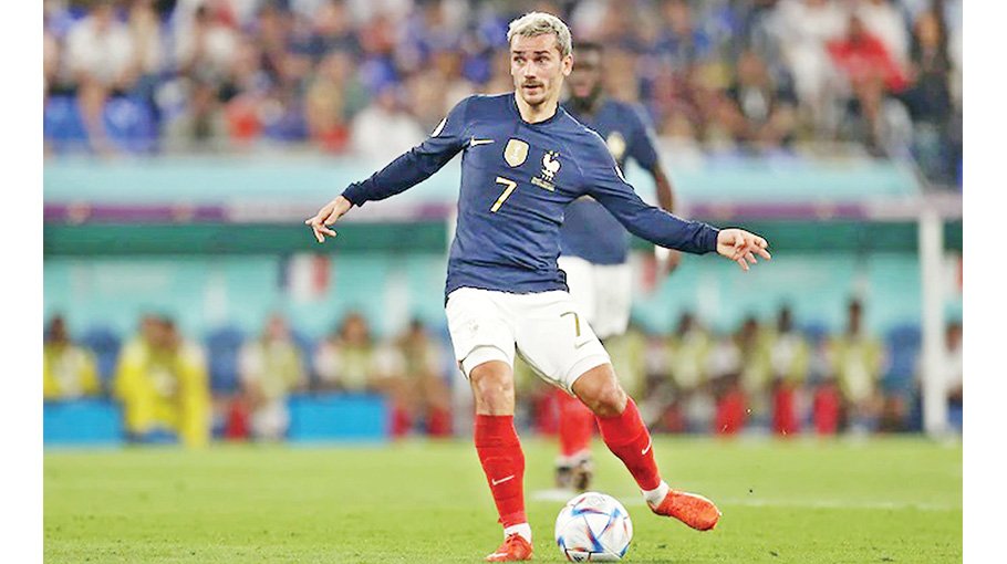 Griezmann record run ends with France  