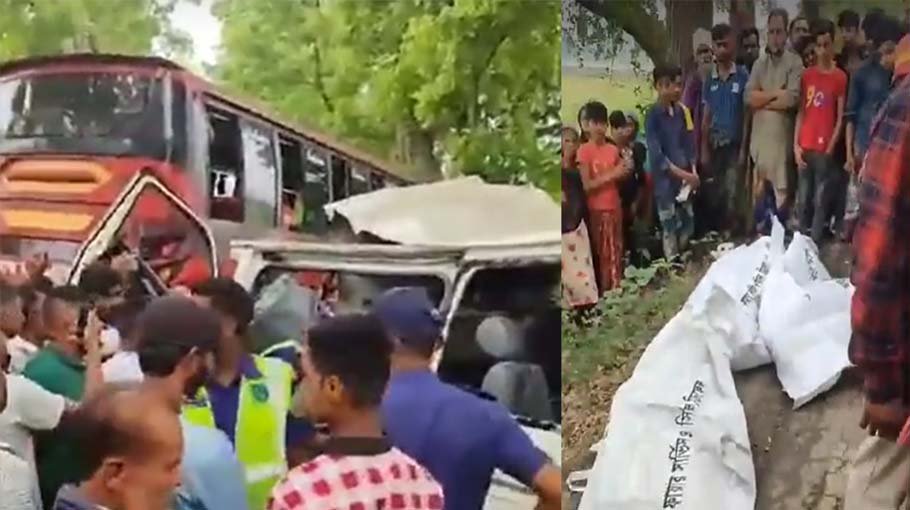 AL leader killed   in Gopalganj   road crash