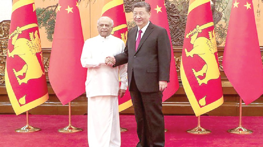 China reaffirms financial support for Sri Lanka
