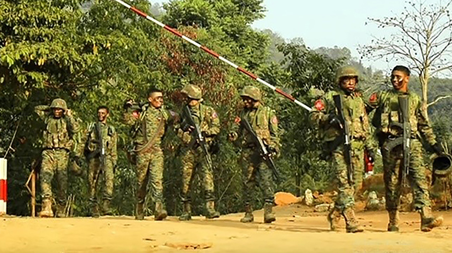 Arakan Army attacks Myanmar Junta s Rakhine power base