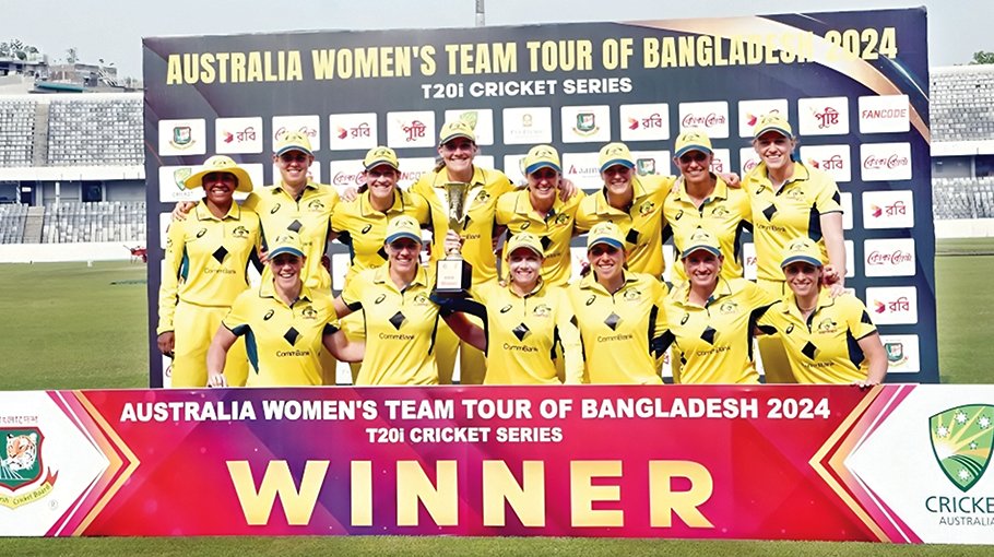 Dominant Aussies whitewash Tigresses
