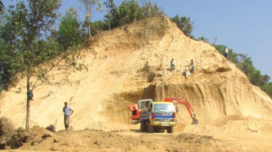 Hill cutting goes unabated in Ukhia 