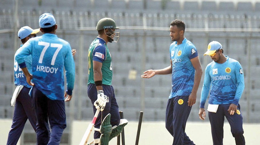  Abahani trounce Sk Jamal by 10 wickets