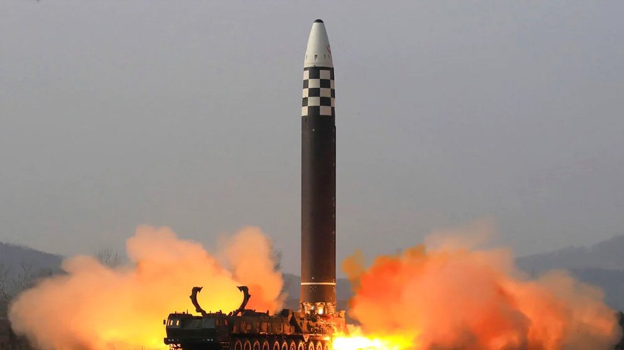 N Korea fires   ballistic missile