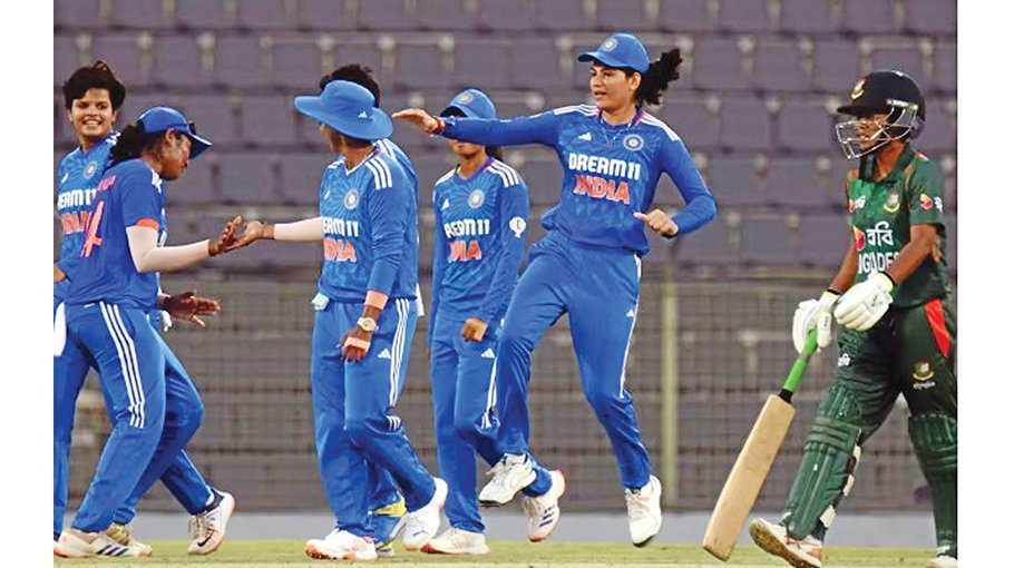 India seal series with dominant win over Tigresses