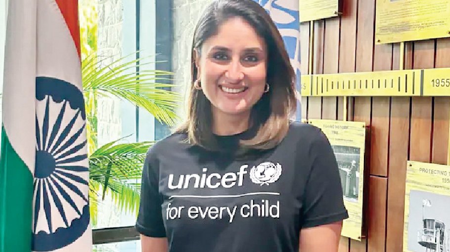 Kareena appointed national ambassador of UNICEF India 