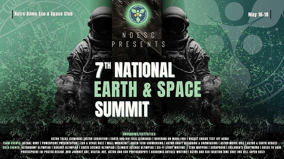 7th Nat’l Earth, Space Summit begins at NDC on May 16