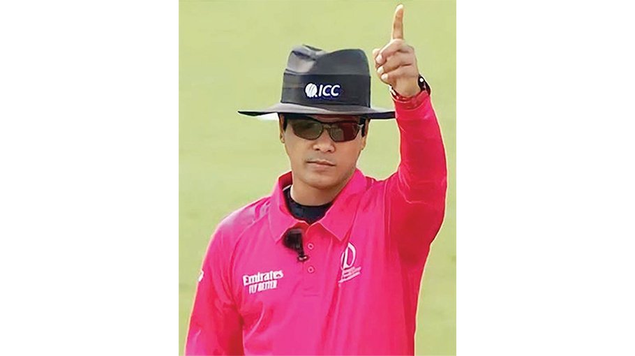 Saikat to become country’s first umpire in WC opener