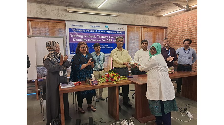 Rehabilitation of physically disabled persons underscored