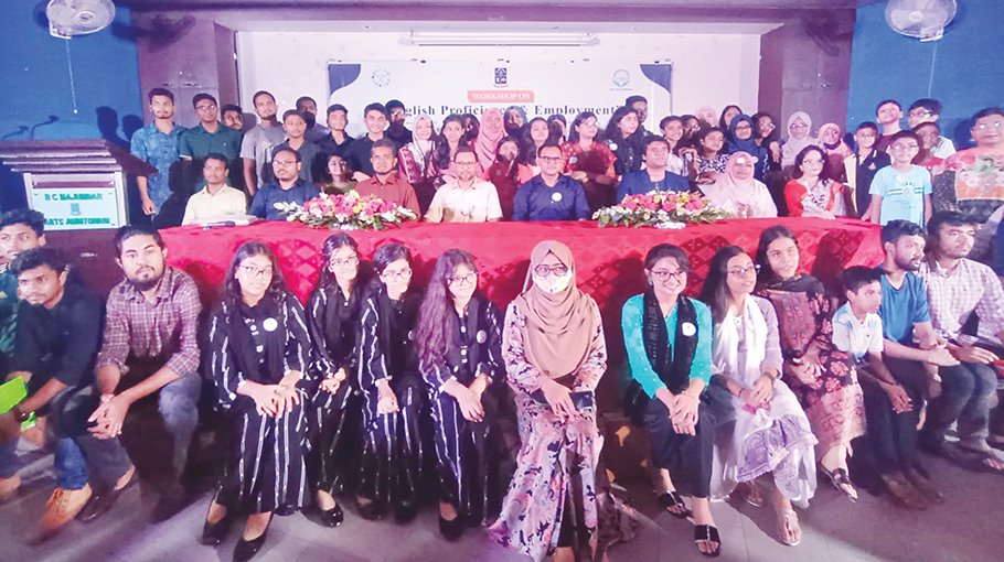 Workshop on English proficiency and employment held at DU