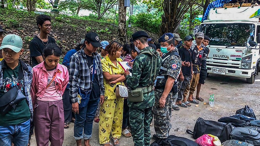 Illegal entry arrests surge in Thailand for forced  conscription in Myanmar