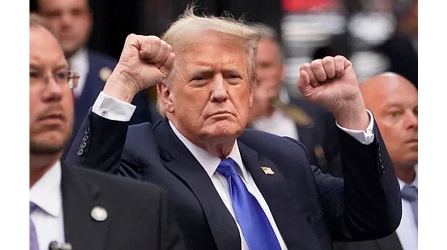 Trump campaign announces $53m raised after conviction