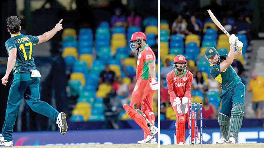 Aussies start WC with record-breaking display