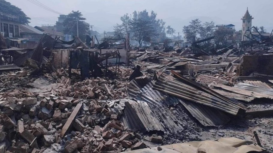 Myanmar junta military, KIA troops clash in Shan State