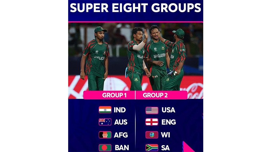 Group 1 heats up: Bangladesh eye upset in Super 8s