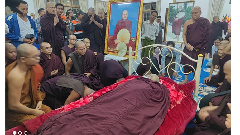 Myanmar junta admits Monk  killing