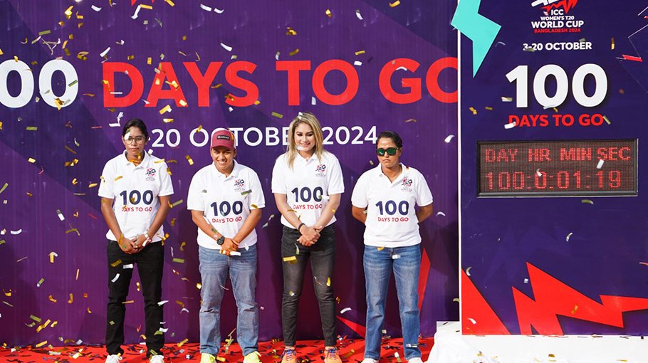 100-day countdown begins for   Women’s T20 WC