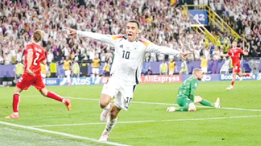 Germany move into last eight