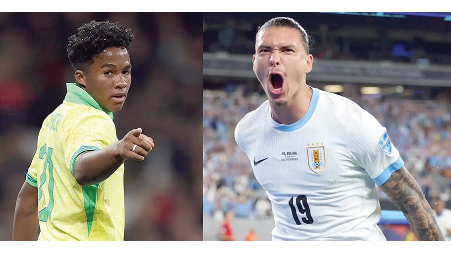 Brazil await Uruguay hurdle 