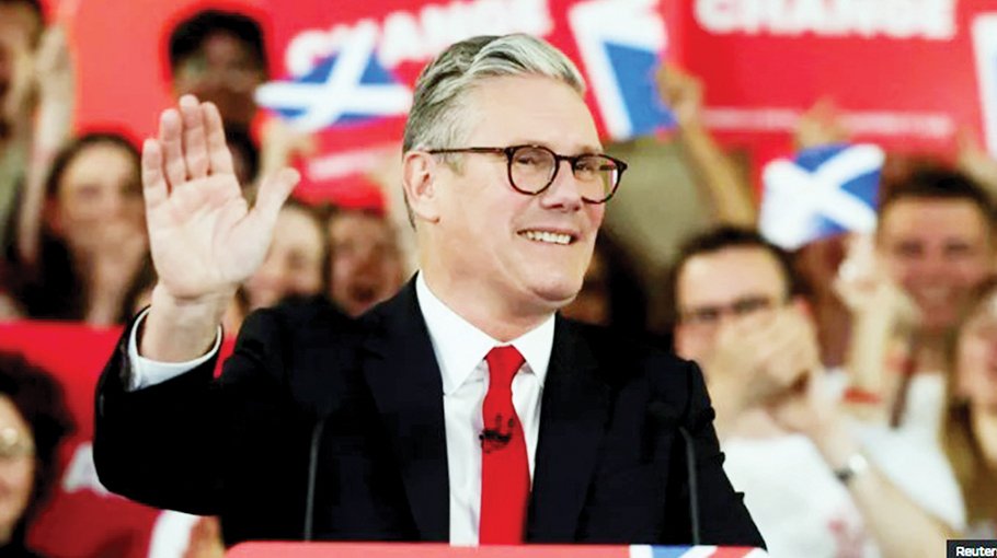 Starmer becomes UK PM as  Labour sweeps to power