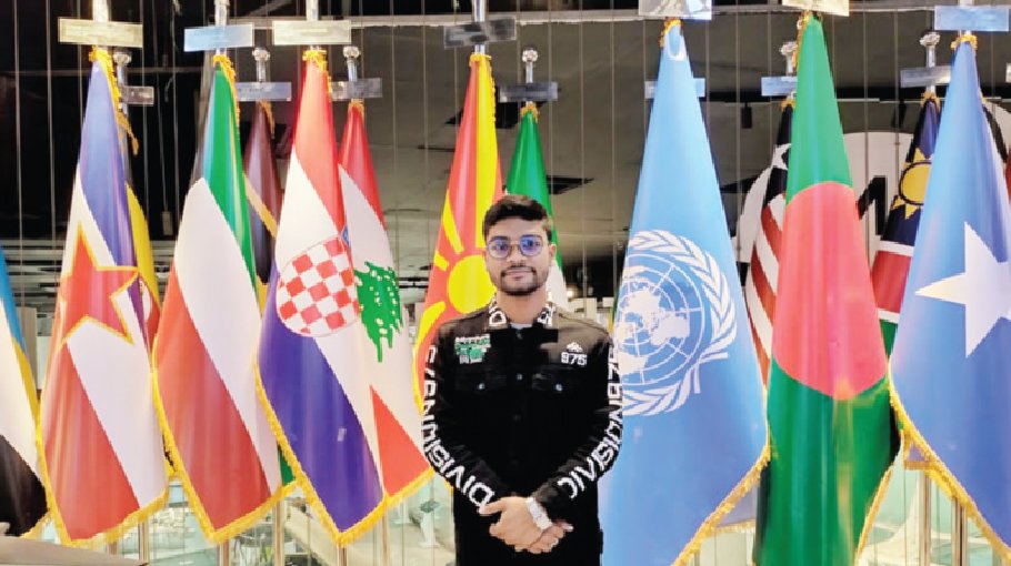 Zubair secures 1st place in Nat’l Speech Contest