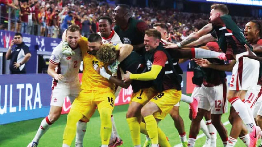 Canada stun Venezuela 