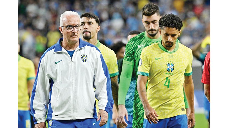 Uruguay knock Brazil out