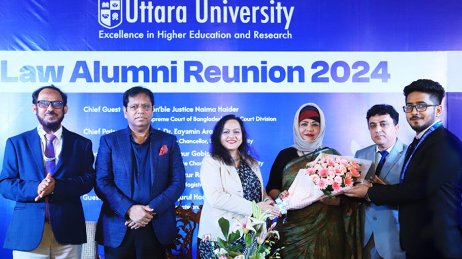 Uttara univ’s law alumni reunion celebrates success 